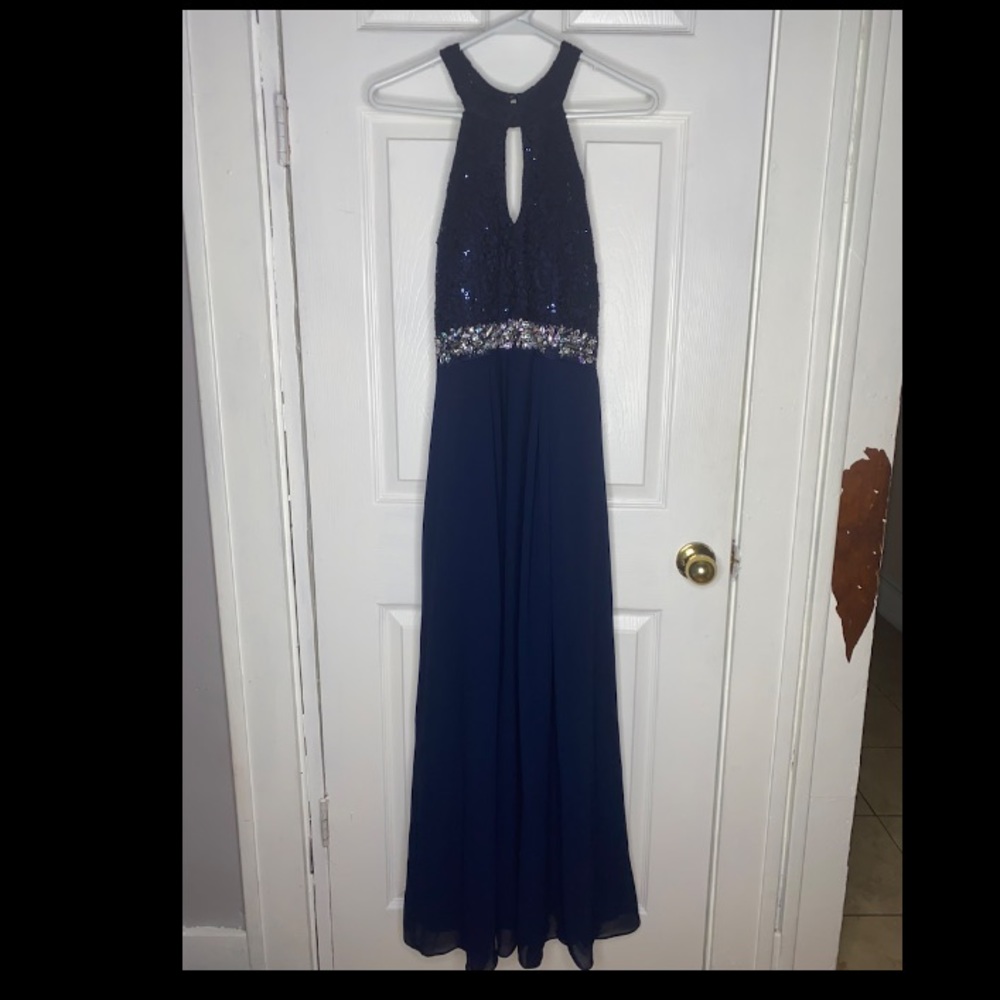 Blue formal dress